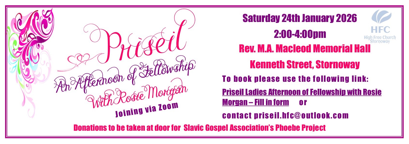 Priseil Afternoon of Fellowshi