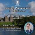 Communion Service - February Communions